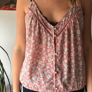 Floral tank top